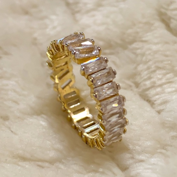 Argento Vivo Karla Baguette Ring - Picture 9 of 12
